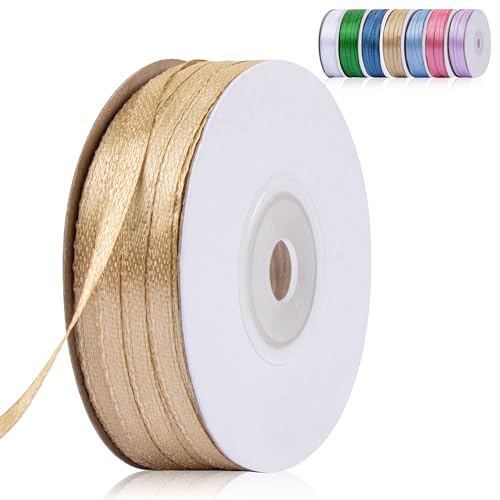 Fyshird Geschenkband Gold 3mm x 91m Satinband Hochzeit Schleifenband Gold Polyester Bänder zum Basteln Dekoband für Geburtstag DIY Luftballons Geschenkverpackung Weihnachten Fyshird Geschenkband Gold 3mm x 91m Satinband Hochzeit Schleifenband Gold Polyester Bänder zum Basteln Dekoband für Geburtstag DIY Luftballons Geschenkverpackung Weihnachten von Fyshird