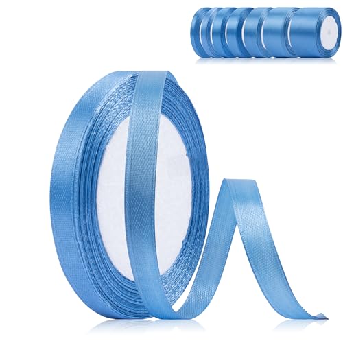 Fyshird Satinband Blau 10mm x 22m Geschenkband Blau Schleifenband Hochzeit Polyester Bänder zum Basteln Dekoband für Luftballons Geschenkverpackung Geburtstag DIY Fyshird Satinband Blau 10mm x 22m Geschenkband Blau Schleifenband Hochzeit Polyester Bänder zum Basteln Dekoband für Luftballons Geschenkverpackung Geburtstag DIY von Fyshird