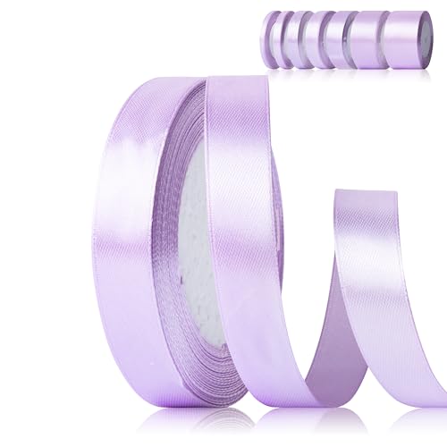 Fyshird Schleifenband Lila 15mm x 22m Geschenkband Hochzeit Satinband Polyester Bänder zum Basteln Dekoband Lila für Luftballons Geschenkverpackung Geburtstag DIY Fyshird Schleifenband Lila 15mm x 22m Geschenkband Hochzeit Satinband Polyester Bänder zum Basteln Dekoband Lila für Luftballons Geschenkverpackung Geburtstag DIY von Fyshird