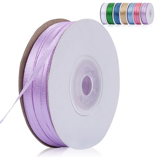 Fyshird Schleifenband Lila 3mm x 91m Geschenkband Lila Satinband Hochzeit Polyester Bänder zum Basteln Dekoband für Luftballons Geschenkverpackung Geburtstag DIY Fyshird Schleifenband Lila 3mm x 91m Geschenkband Lila Satinband Hochzeit Polyester Bänder zum Basteln Dekoband für Luftballons Geschenkverpackung Geburtstag DIY von Fyshird