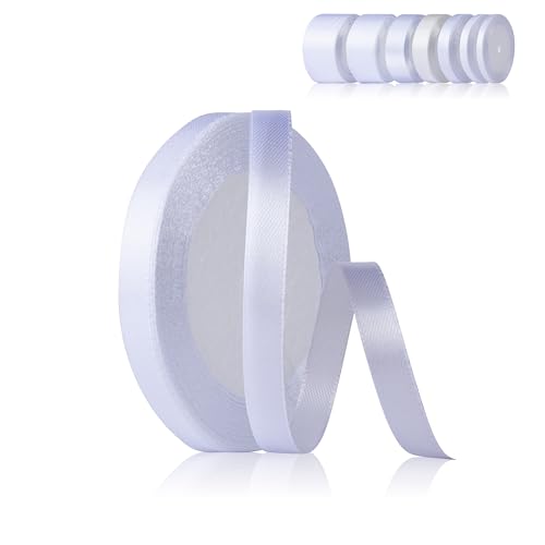 Fyshird Schleifenband Weiß 10mm x 22m Geschenkband Hochzeit Satinband Polyester Bänder zum Basteln Dekoband Weiß für Luftballons Geschenkverpackung Geburtstag DIY Fyshird Schleifenband Weiß 10mm x 22m Geschenkband Hochzeit Satinband Polyester Bänder zum Basteln Dekoband Weiß für Luftballons Geschenkverpackung Geburtstag DIY von Fyshird