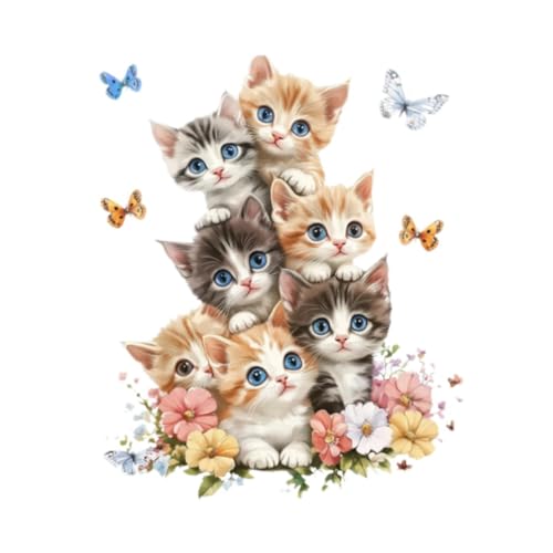 FytStycale Katzenwandabziehbilder PVC Kätzchen Wandaufkleber für Büro Wohnzimmer Kinder Kindergarten FytStycale Katzenwandabziehbilder PVC Kätzchen Wandaufkleber für Büro Wohnzimmer Kinder Kindergarten von FytStycale