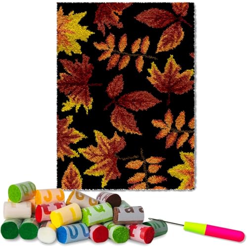 Fzamudng 38 x 52 cm Knüpfteppich Zum Selber knüpfen - Knüpfhaken-Sets für Anfänger - Tapisserie Teppich Knüpf-Sets - Knüpfsets Latch Hook Kit Selbst Knüpfen Set für Kinder und Erwachsene Fzamudng 38 x 52 cm Knüpfteppich Zum Selber knüpfen - Knüpfhaken-Sets für Anfänger - Tapisserie Teppich Knüpf-Sets - Knüpfsets Latch Hook Kit Selbst Knüpfen Set für Kinder und Erwachsene von Fzamudng
