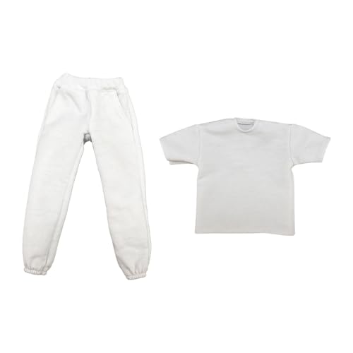 Fzaqwen 1/6 Skala Männer Figur Top mit Hosen Handgemachte Puppe Kleidung Sportswear für 12 Zoll, Kurzarm Fzaqwen 1/6 Skala Männer Figur Top mit Hosen Handgemachte Puppe Kleidung Sportswear für 12 Zoll, Kurzarm von Fzaqwen