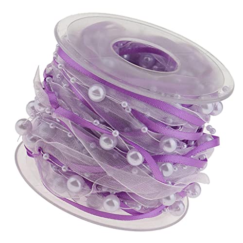 Fzaqwen 10 Perlenketten Seilgirlanden Zum Selbermachen, Partys, Hochzeitskleid, Dekor, Lila, size Fzaqwen 10 Perlenketten Seilgirlanden Zum Selbermachen, Partys, Hochzeitskleid, Dekor, Lila, size von Fzaqwen