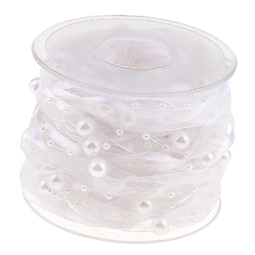 Fzaqwen 10 Perlenketten Seilgirlanden Zum Selbermachen, Partys, Hochzeitskleid, Dekor, Weiß, size Fzaqwen 10 Perlenketten Seilgirlanden Zum Selbermachen, Partys, Hochzeitskleid, Dekor, Weiß, size von Fzaqwen