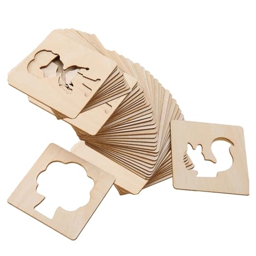 Fzaqwen Zeichenschablonen für Kinder, DIY Malschablonen, Robuste Kreideschablonen Zum Malen, Zeichnen, Sprühen, Kunsthandwerk Im Klassenzimmer, 50 Stück Fzaqwen Zeichenschablonen für Kinder, DIY Malschablonen, Robuste Kreideschablonen Zum Malen, Zeichnen, Sprühen, Kunsthandwerk Im Klassenzimmer, 50 Stück von Fzaqwen