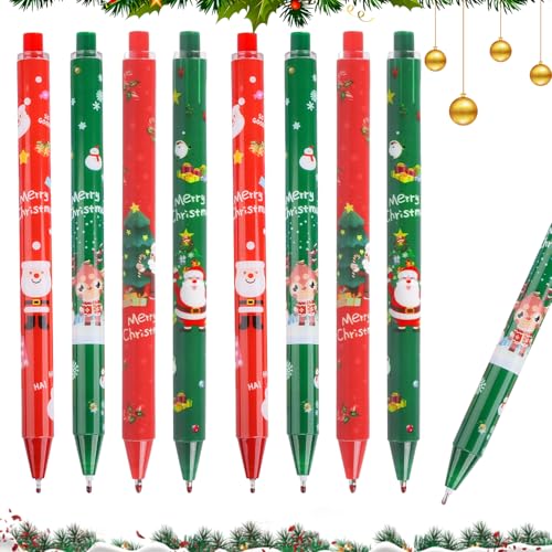 Fzyisw 24 Stück Kugelschreiber Weihnachten 0.5mm Druck-Weihnachtskugelschreiber, Weihnachts Kugelschreiber Perfekt als Weihnachtsgeschenke für Studenten, Kinder und Kollegen Fzyisw 24 Stück Kugelschreiber Weihnachten 0.5mm Druck-Weihnachtskugelschreiber, Weihnachts Kugelschreiber Perfekt als Weihnachtsgeschenke für Studenten, Kinder und Kollegen von Fzyisw