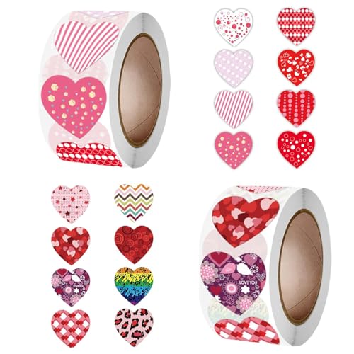 1000 Stück Aufkleber Liebe Herzförmige Aufkleber Herz Klebeetiketten Aufkleber Liebe Aufkleber FüR Geburtstag Sticker Zum Verpacken, Etiketten Sticker, FüR Geschenktüten 1000 Stück Aufkleber Liebe Herzförmige Aufkleber Herz Klebeetiketten Aufkleber Liebe Aufkleber FüR Geburtstag Sticker Zum Verpacken, Etiketten Sticker, FüR Geschenktüten von G/L