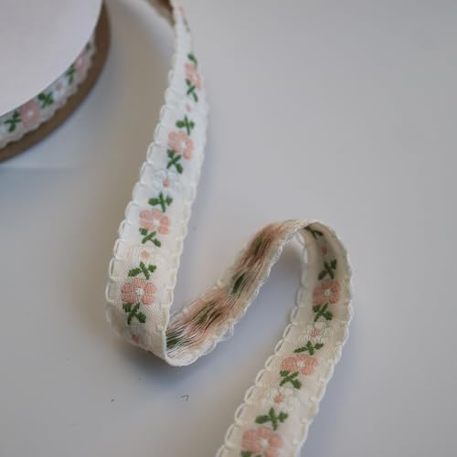 G-RUI 9,1 m/Rolle, elfenbeinfarbene weiße Kaffee-Blume, bestickte Stoffborten für Kleidung, Kleider, Dekoration, Schleifen-Besätze für Fliege, Blumenstrauß, Krawatten, Bastelzubehör, Verzierungen G-RUI 9,1 m/Rolle, elfenbeinfarbene weiße Kaffee-Blume, bestickte Stoffborten für Kleidung, Kleider, Dekoration, Schleifen-Besätze für Fliege, Blumenstrauß, Krawatten, Bastelzubehör, Verzierungen von G-RUI