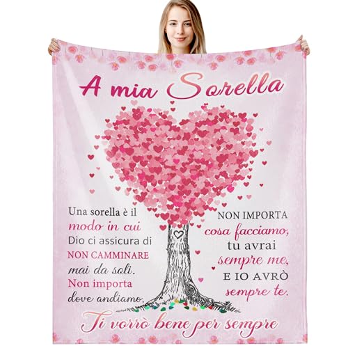 G-dake Geschenkdecke für Schwester, Geschenke für Schwester, Geburtstag, Weihnachtsgeschenke für meine Schwester, Geschenkideen für Schwester, Thanksgiving, Abschlussfeier, Jahrestag, weiche Decken G-dake Geschenkdecke für Schwester, Geschenke für Schwester, Geburtstag, Weihnachtsgeschenke für meine Schwester, Geschenkideen für Schwester, Thanksgiving, Abschlussfeier, Jahrestag, weiche Decken von G-dake