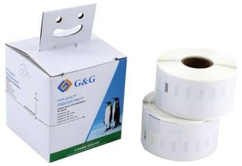 G&G Etiketten Kompatibel ersetzt DYMO 99012, S0722400 36 x 89mm Thermodirekt Papier Weiß 520 St. Pe G&G Etiketten Kompatibel ersetzt DYMO 99012, S0722400 36 x 89mm Thermodirekt Papier Weiß 520 St. Pe von G&G