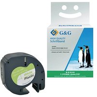 G&G Etikettenrollen für Etikettendrucker weiß, 12,0 mm x 4,0 m, 1 x G&G Etikettenrollen für Etikettendrucker weiß, 12,0 mm x 4,0 m, 1 x von G&G