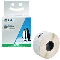 G&G Etikettenrollen für Etikettendrucker weiß, 19,0 x 51,0 mm, 1 x 500 Etiketten G&G Etikettenrollen für Etikettendrucker weiß, 19,0 x 51,0 mm, 1 x 500 Etiketten von G&G
