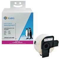 G&G Etikettenrollen für Etikettendrucker weiß, 29,0 x 90,0 mm, 1 x 400 Etiketten G&G Etikettenrollen für Etikettendrucker weiß, 29,0 x 90,0 mm, 1 x 400 Etiketten von G&G