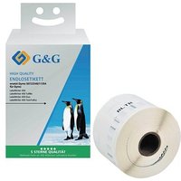 G&G Etikettenrollen für Etikettendrucker weiß, 32,0 x 57,0 mm, 1 x 1000 Etiketten G&G Etikettenrollen für Etikettendrucker weiß, 32,0 x 57,0 mm, 1 x 1000 Etiketten von G&G