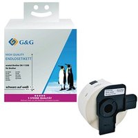 G&G Etikettenrollen für Etikettendrucker weiß, 38,0 x 90,0 mm, 1 x 400 Etiketten G&G Etikettenrollen für Etikettendrucker weiß, 38,0 x 90,0 mm, 1 x 400 Etiketten von G&G
