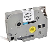 G&G Schriftbänder 20100 ersetzt brother TZe-231 , 12,0 mm, schwarz auf weiß, 10 St. von G&G