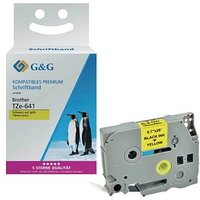 G&G Schriftband Brother TZe-641 15560, 18,0 mm schwarz auf gelb G&G Schriftband Brother TZe-641 15560, 18,0 mm schwarz auf gelb von G&G
