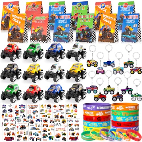 G.C Monster Truck Party Mitgebsel Kindergeburtstag 5 6 7 8 9 Jahre mit Mini Monster Truck Schlüsselanhänger Geschenktüten Monstertruck Give Aways Gastgeschenk Kindergeburtstag Pinata Füllung Jungen G.C Monster Truck Party Mitgebsel Kindergeburtstag 5 6 7 8 9 Jahre mit Mini Monster Truck Schlüsselanhänger Geschenktüten Monstertruck Give Aways Gastgeschenk Kindergeburtstag Pinata Füllung Jungen von G.C