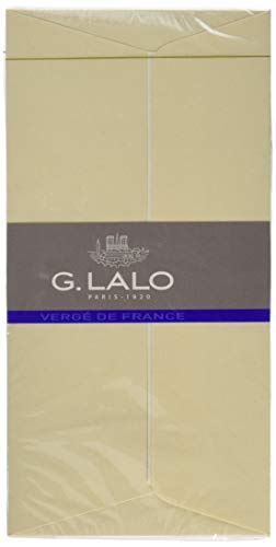 G.LALO 46106L Umschläge"Vergé de France" champagne von G.LALO