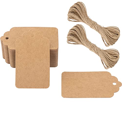G2PLUS 100 Stück Kraftpapier Anhänger,Geschenkanhänger,Etiketten aus Kraftpapier 7x4CM Anhänger Papier Kraftpapier Etiketten Tags Braun für Valentinstag Hochzeit Geschenke G2PLUS 100 Stück Kraftpapier Anhänger,Geschenkanhänger,Etiketten aus Kraftpapier 7x4CM Anhänger Papier Kraftpapier Etiketten Tags Braun für Valentinstag Hochzeit Geschenke von G2PLUS