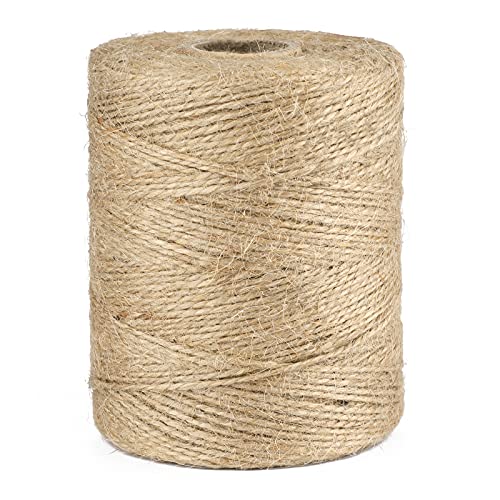 G2PLUS 300M Braun Juteschnur, 1.5mm Jute Schnur für Garten, 2-Lagig Bastelschnur für Basteln, Jute Dekokordel für DIY Kunstgewerbe Gartenarbeit G2PLUS 300M Braun Juteschnur, 1.5mm Jute Schnur für Garten, 2-Lagig Bastelschnur für Basteln, Jute Dekokordel für DIY Kunstgewerbe Gartenarbeit von G2PLUS