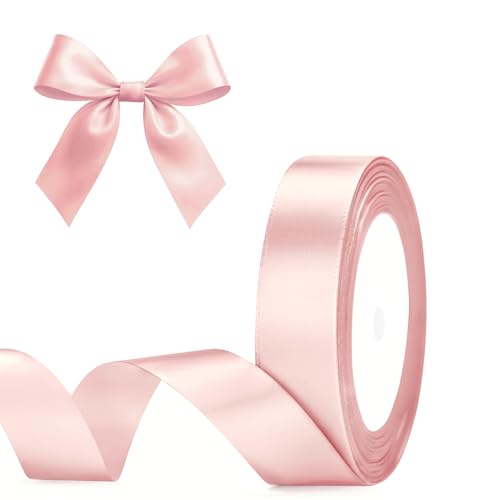 G2PLUS Babyrosa Satinband 20mm: Dekoration Geschenkband, 22m Schleifenband zum Bastel, Dekoband für Geschenkverpackung, Dekoration G2PLUS Babyrosa Satinband 20mm: Dekoration Geschenkband, 22m Schleifenband zum Bastel, Dekoband für Geschenkverpackung, Dekoration von G2PLUS