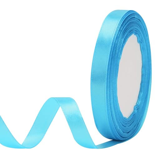 G2PLUS Blau Satinband 10mm, Dekoration Geschenkband, 22m Schleifenband zum Bastel, Rosa Satin Dekoband für Geschenkverpackung, Dekoration G2PLUS Blau Satinband 10mm, Dekoration Geschenkband, 22m Schleifenband zum Bastel, Rosa Satin Dekoband für Geschenkverpackung, Dekoration von G2PLUS