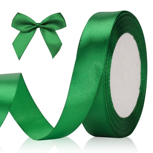 G2PLUS Grün Satinband 20mm, Dekoration Geschenkband, 22m Schleifenband zum Bastel, Grün Satin Dekoband für Geschenkverpackung, Dekoration G2PLUS Grün Satinband 20mm, Dekoration Geschenkband, 22m Schleifenband zum Bastel, Grün Satin Dekoband für Geschenkverpackung, Dekoration von G2PLUS