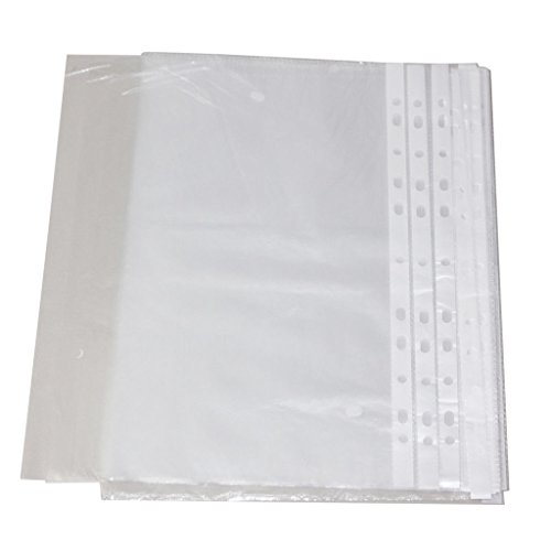 Brillaint Style 200 Stück A4 Kunststoff gelocht 30 Mikron für Ordner Aktenhüllen Hüllen Brillaint Style 200 Stück A4 Kunststoff gelocht 30 Mikron für Ordner Aktenhüllen Hüllen von G4GADGET
