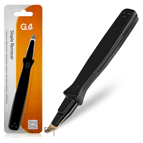 G4GADGET Robuster Klammerentferner – ergonomisches Design für einfaches Entfernen von Heftklammern, langlebige Konstruktion und bequemer Griff, ideal für Zuhause, Büro und Schule G4GADGET Robuster Klammerentferner – ergonomisches Design für einfaches Entfernen von Heftklammern, langlebige Konstruktion und bequemer Griff, ideal für Zuhause, Büro und Schule von G4GADGET
