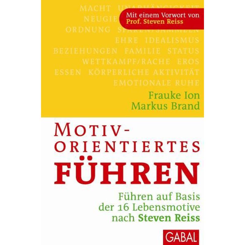 Motivorientiertes Führen - Frauke Ion, Markus Brand, Gebunden von GABAL