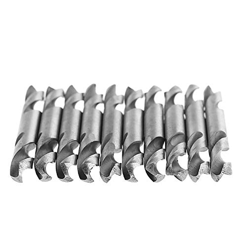 10pcs 5mm HSS Doppelend Torsionstorsion Drillwerkzeuge Bohrer Set von GADAW