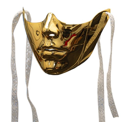 GADAW Mechanische Halbgesichtsmaskerade für Erwachsene, Party, Cosplay, Ästhetik für Halloween, Weihnachtsfeier GADAW Mechanische Halbgesichtsmaskerade für Erwachsene, Party, Cosplay, Ästhetik für Halloween, Weihnachtsfeier von GADAW