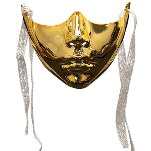 GADAW Mechanische Halbgesichtsmaskerade für Erwachsene, Party, Cosplay, Ästhetik für Halloween, Weihnachtsfeier GADAW Mechanische Halbgesichtsmaskerade für Erwachsene, Party, Cosplay, Ästhetik für Halloween, Weihnachtsfeier von GADAW