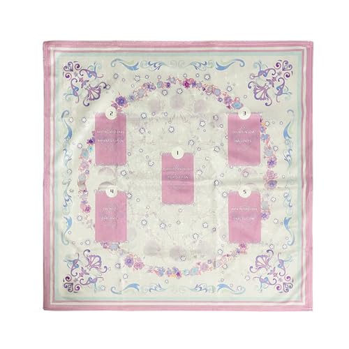 GADAW Wahrsagerei Tischdecke Kartenlesung Astrologie Tarotkarten Tischdecke Altäre Tuch Wahrsagerei Brettspielzubehör von GADAW