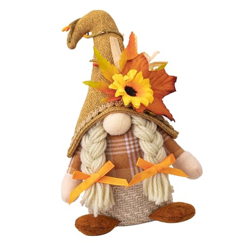 Thanksgiving-Hut, stehend, kein Gesicht, Spielzeug, Ornament, biegbarer Hut, kein Gesicht, Zwerge für Festival-Umgebung Thanksgiving-Hut, stehend, kein Gesicht, Spielzeug, Ornament, biegbarer Hut, kein Gesicht, Zwerge für Festival-Umgebung von GADAW