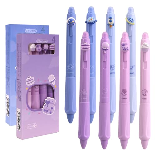 GADITIEK 8 Stück, Blau 0,5Mm, Tintenroller Radierbar, Kugelschreiber Radierbar, Gelstifte Radierbar, Radierbare Stifte, Erasable Pen, Kugelschreiber, Stift, Radierbarer Stift GADITIEK 8 Stück, Blau 0,5Mm, Tintenroller Radierbar, Kugelschreiber Radierbar, Gelstifte Radierbar, Radierbare Stifte, Erasable Pen, Kugelschreiber, Stift, Radierbarer Stift von GADITIEK