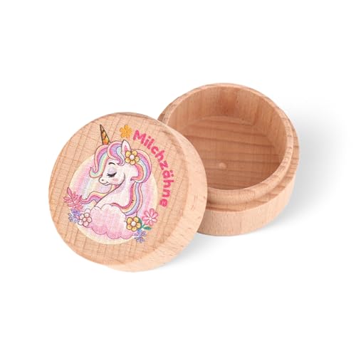 GADITIEK Zahndose Milchzähne für Mädchen und Jungen, Milchzahndose mit niedlichem Motiv, Zahnbox für Milchzähne, Geschenkideen zur Taufe und zum Geburtstag, neue Eltern Zahnfee Geschenk (Einhorn 2) GADITIEK Zahndose Milchzähne für Mädchen und Jungen, Milchzahndose mit niedlichem Motiv, Zahnbox für Milchzähne, Geschenkideen zur Taufe und zum Geburtstag, neue Eltern Zahnfee Geschenk (Einhorn 2) von GADITIEK