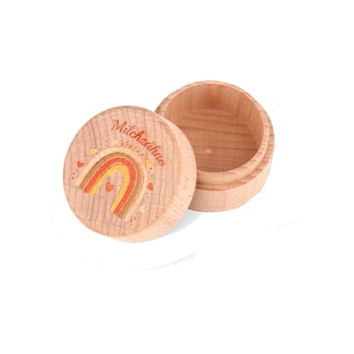 GADITIEK Zahndose Milchzähne für Mädchen und Jungen, Milchzahndose mit niedlichem Motiv, Zahnbox für Milchzähne, Geschenkideen zur Taufe und zum Geburtstag, neue Eltern Zahnfee Geschenk (Regenbogen) GADITIEK Zahndose Milchzähne für Mädchen und Jungen, Milchzahndose mit niedlichem Motiv, Zahnbox für Milchzähne, Geschenkideen zur Taufe und zum Geburtstag, neue Eltern Zahnfee Geschenk (Regenbogen) von GADITIEK