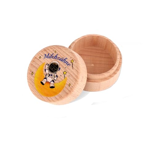 GADITIEK Zahndose Milchzähne für Mädchen und Jungen, Milchzahndose mit niedlichem Motiv, Zahnbox für Milchzähne, Geschenkideen zur Taufe und zum Geburtstag, neue Eltern Zahnfee Geschenk (Astronaut) GADITIEK Zahndose Milchzähne für Mädchen und Jungen, Milchzahndose mit niedlichem Motiv, Zahnbox für Milchzähne, Geschenkideen zur Taufe und zum Geburtstag, neue Eltern Zahnfee Geschenk (Astronaut) von GADITIEK