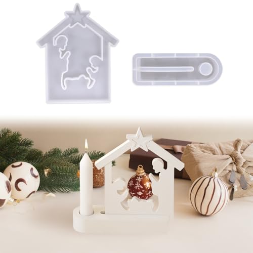 Silikonformen Gießformen, Silikonformen Gießformen Weihnachten, Silikonform Weihnachten, Gipsformen zum Gießen,Giessformen Silikon, Silikonform (die Geburt von Jesus) von GADITIEK