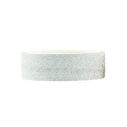 GADXE Klebeband und 1 klebrige Washi-Kleberolle, dekorativ, selbstklebend, für Scrapbooking, farbiges Klebeband, Glitzerband, Bastelpapier, Glitzerband, Heimwerken, Tesafilm Pakete (Silver, One Size) GADXE Klebeband und 1 klebrige Washi-Kleberolle, dekorativ, selbstklebend, für Scrapbooking, farbiges Klebeband, Glitzerband, Bastelpapier, Glitzerband, Heimwerken, Tesafilm Pakete (Silver, One Size) von GADXE