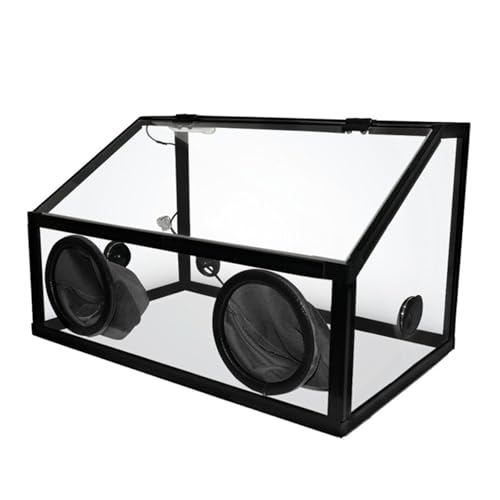 GAENZA Geschlossene Schleifbox Mit 2 Löchern, Staubdichte Polierkabine, Transparente Schleifpolitur-Staubbox Mit Acrylabdeckung Und LED-Licht Zum Polieren, Sprühlackieren, Gravieren, Schleifen,C GAENZA Geschlossene Schleifbox Mit 2 Löchern, Staubdichte Polierkabine, Transparente Schleifpolitur-Staubbox Mit Acrylabdeckung Und LED-Licht Zum Polieren, Sprühlackieren, Gravieren, Schleifen,C von GAENZA