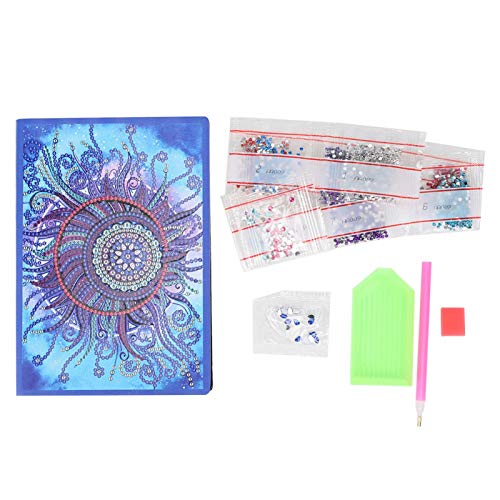 GAESHOW 5D Diamond Painting Notizbuch-Kit Speziell geformtes DIY Diamond Embroidery Diary Book von GAESHOW