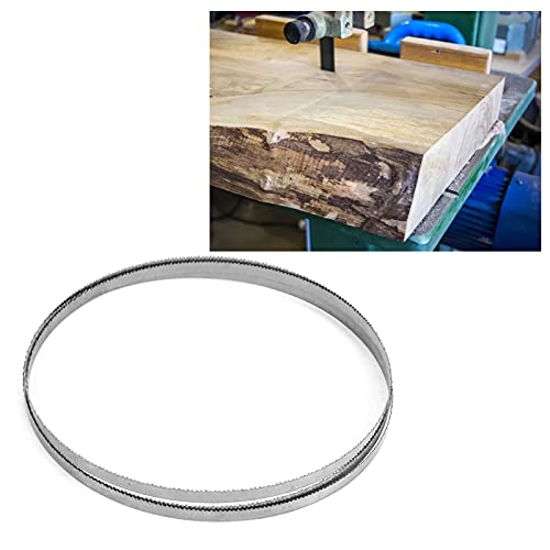 GAESHOW Bandsägeblatt, SK5 Carbon Federstahl Bandsägeblatt, Holzbandsägeblätter Sägeblätter, Holzbandsägeblatt zum Schneiden Holzbearbeitungsmaschine Fleischschneiden (1425 * 6.35 * 15T) von GAESHOW
