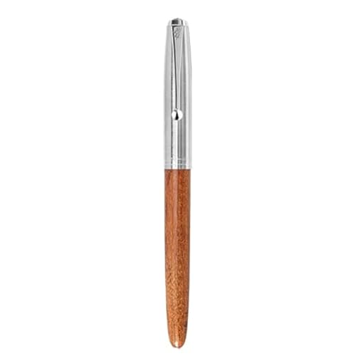 GAFNED Füllfederhalter, 0,38 mm, F-Spitze, Holzstift zum Schreiben, Finanzen, Büro, Schulbedarf, Schreibwaren (03,0,5 mm(F)) von GAFNED