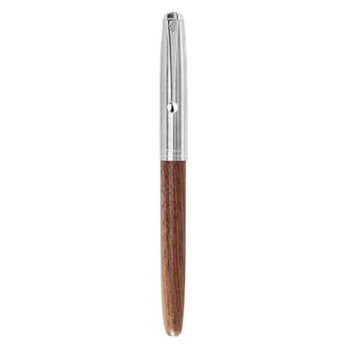 GAFNED Füllfederhalter, 0,38 mm, F-Spitze, Holzstift zum Schreiben, Finanzen, Büro, Schulbedarf, Schreibwaren (06,0,5 mm(F)) von GAFNED