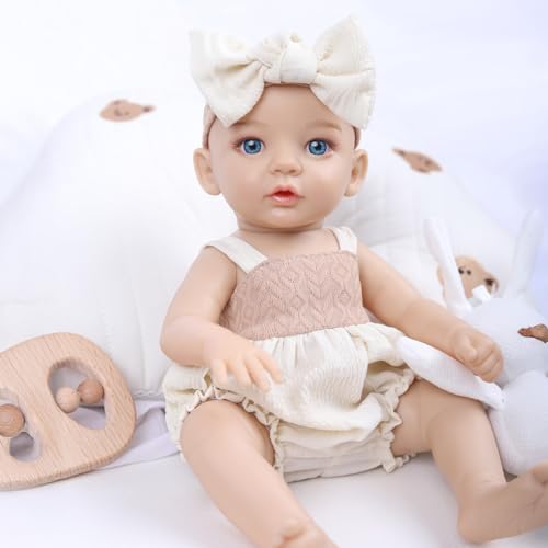 GAGAKU 30cm Baby Puppe für Kinder ab 1 2 3 4 5 6 Jahre, Spielzeug Puppe mit Puppen Zubehör: Kleidung von GAGAKU